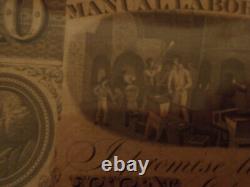 1836 $10 Philadelphia Manual Labor Bank ELVIS NOTE PMG CHOICE ABOUT UNC 58