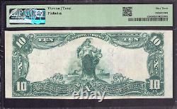 1902 $10 First National Banknote Currency Albion Nebraska Pmg Choice Unc 63