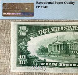 1934c $10 Federal Reserve Note Bank Of Philadelphia Pmg64 Epq Choice Unc 9420