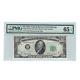 1950 $10 Sm Size Federal Reserve Note, Clark-snyder, Pmg 65 Epq Choice Unc