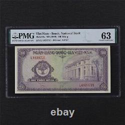 1958 Viet Nam South National Bank 200 Dong Pick#9a PMG 63 Choice UNC