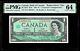 1967 Replacement / Star Canada $1 Bank Note Pmg Choice Unc 64 Epq Bc-45ba