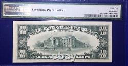 1969B $10 Federal Reserve Note Fr-2020-B New York PMG64 Choice UNC EPQ