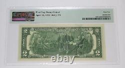 1976 KATY TEXAS PMG Choice UNC 64 Two Dollar $2 Note with Stamp #35023B