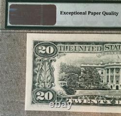 1993 $20 Pmg64 Epq Choice Unc Fed Reserve Star Note, Bank Of San Fran 9293
