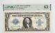 $1 1923 Silver Certificate Large Note Pmg 63 Epq Choice Unc Fr# 237 1003