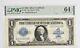 $1 1923 Silver Certificate Large Note Pmg 64 Epq Choice Unc Fr# 237 1001