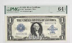 $1 1923 Silver Certificate Large Note PMG 64 EPQ Choice UNC Fr# 237 1002