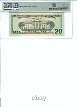 2004 $20 Federal Reserve Note FR2092-K PMG 67 Superb Gen UNC EPQ, Dallas Note