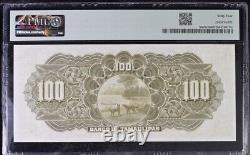 ND 1902-14 Mexico Banco de Tamaulipas P#S433r2 M524r 100 Pesos PMG Choice UNC64