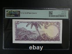 Nice 1965 East Caribbean $20 Banknote Pmg Graded Epq 58 Choice Abt Unc
