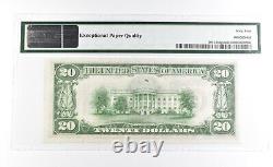 PMG64 Choice Unc EPQ 1934 $20 Cleveland OH US FRN Green Seal Fr#2054-Ddgsm 0943