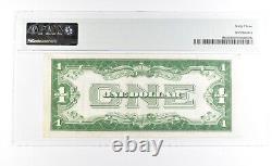 PMG 63 Choice Unc 1928 B $1 Silver Certificate Blue Seal Fr#1602 0995