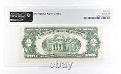 PMG 64 Choice Unc EPQ 1928 F $2 Legal Tender Note Red Seal Fr#1507 0925