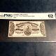 Rare 25 Cents First National Bank Monaskon, Virginia Unc Pmg 62 Epq Cd