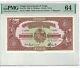Tonga 4 Shillings 1966 Pick# 9e Pmg 64 Choice Unc. #pl2032