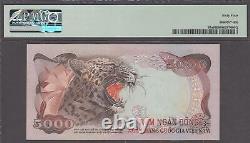 Vietnam South 5000 Dong Notes P-35a ND 1975 Choice UNC PMG 64 Lot Of 2 Consec