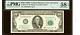 Wow Fr. 2161-d $100 1950d Federal Reserve Star Note. Pmg Choice About Unc 58
